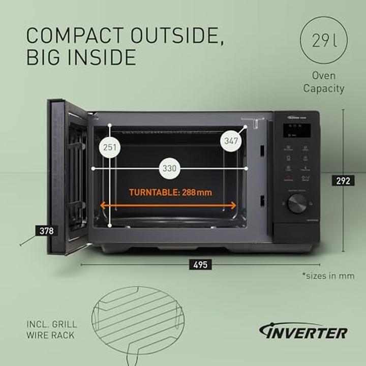 Immagine prodotto Panasonic NN-GD35QBEPG Mikrowelle Schwarz 1300 W (29 l)