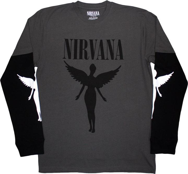 Produktbild Nirvana In Utero Mono Sleeve Print (Longsleeve) (S)