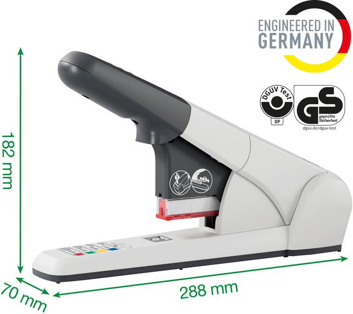Actual product image Leitz Block stapling machine 5551 (80 Sheets)