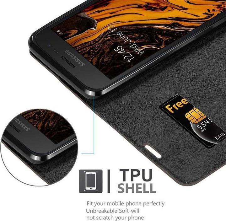 Productafbeelding Cadorabo Boek Onzichtbare Magneethoes (Samsung Galaxy Xcover 4)