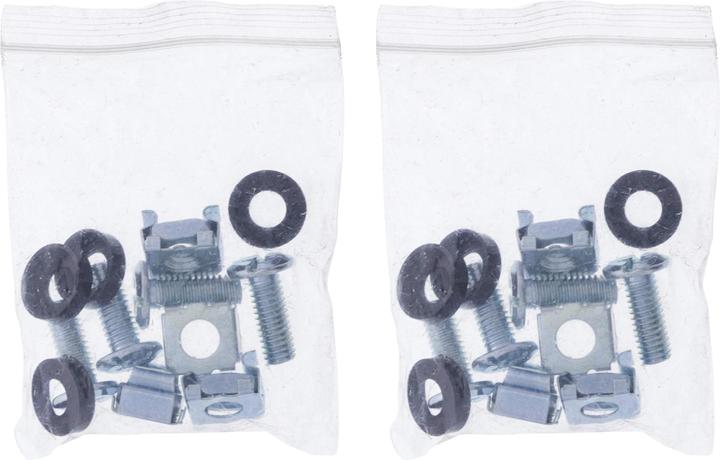 Produktbild InLine 19" Schutzschalterleiste 3HE, mit Hutschiene, schwarz