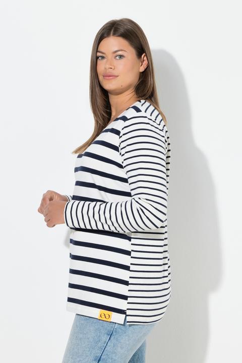 Produktbild Laurasøn Ringelshirt, Langarm, Rundhalsausschnitt (52)