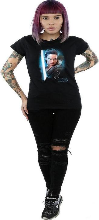 Immagine prodotto Star Wars T-shirt in coton brossé Rey Femme/Femme (S)