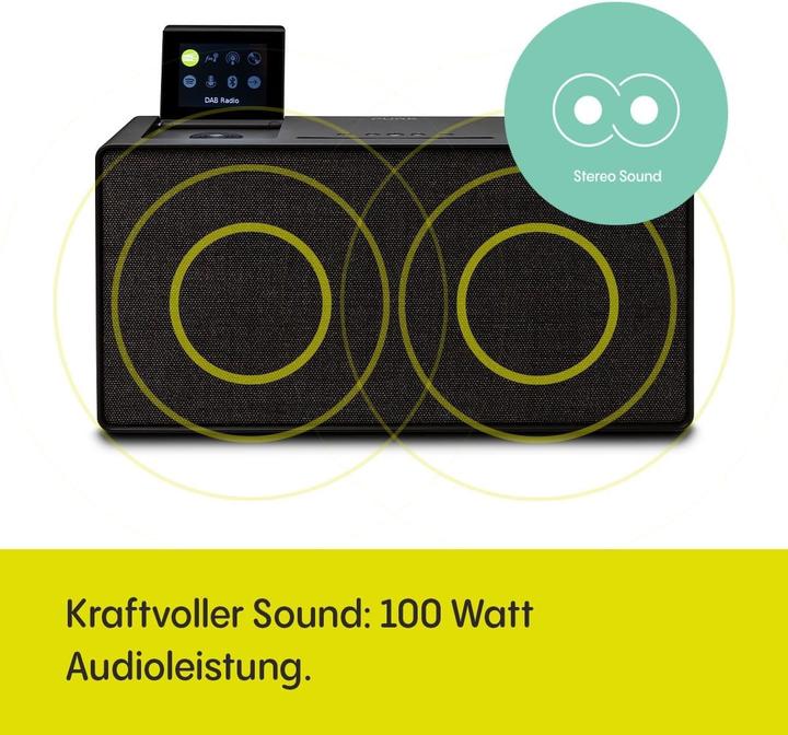 Image du produit Pure Accueil Evoke (Webradio, DAB+ DAB, FM, Bluetooth, WiFi)