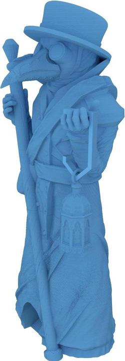 Produktbild Feldherr Fates End Würfelturm Plague Doctor, orange 3D gedruckt, modular (Kunststoff)