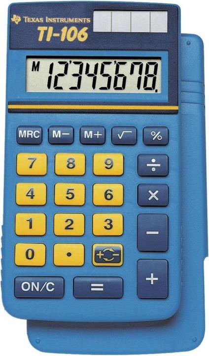 Actual product image TI 106ii (Batteries, Solar cells)