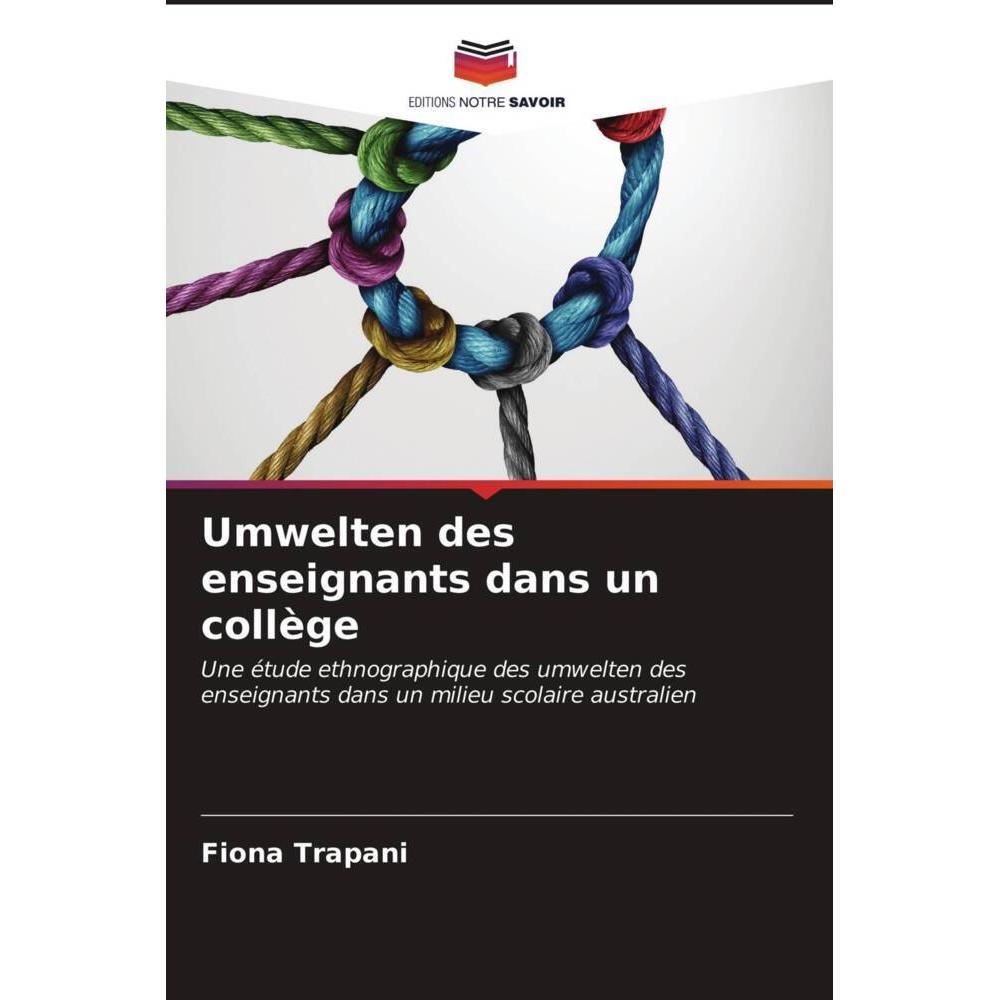 Umwelten des enseignants dans un collège, Schulbücher von Fiona Trapani