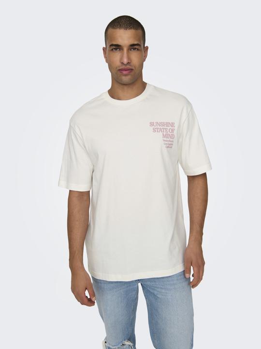 Actual product image Only & Sons Onskenny Rlx Text Ss Tee (XL)