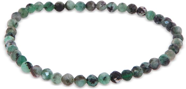 Actual product image Leyda Emerald bracelet (18 cm, Coloured stone)