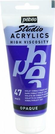 Actual product image Pebeo Studio Acrylics Fine Acrylic (Cobalt violet imitation, 100 ml)