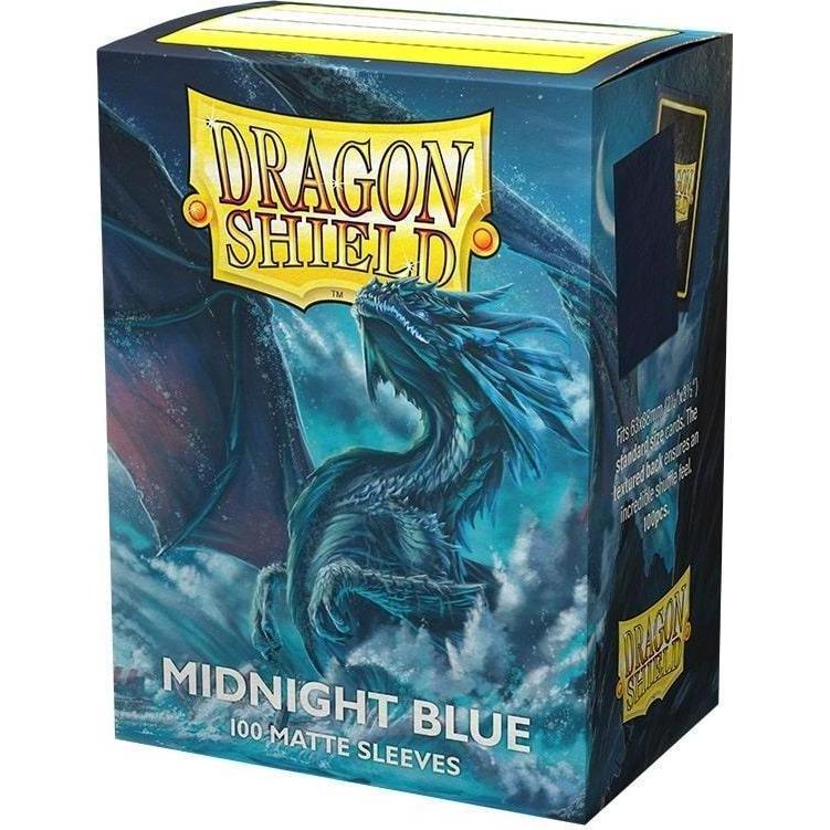 Arcane Tinman Dragon Shield Sachets Standard Matte Midnight Blue