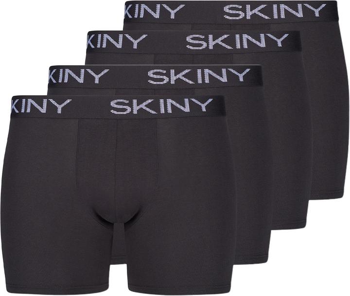Skiny 4er Pack Cotton Long Short / Pant (L, 4er Pack)