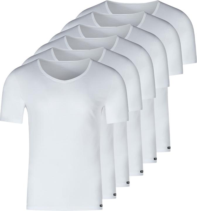 Produktbild Skiny 6er Pack Unterhemd / Shirt Kurzarm Unterhemd / Shirt Kurzarm (S)
