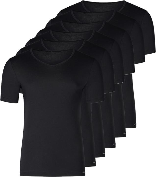 Image du produit Skiny Lot de 6 Maillot de corps / Chemise à manches courtes Maillot de corps / Chemise à manches courtes (L)