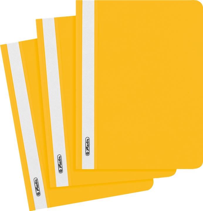 Produktbild Herlitz Schnellhefter Kunststoff gelb DIN A5 (A5, 1 x)