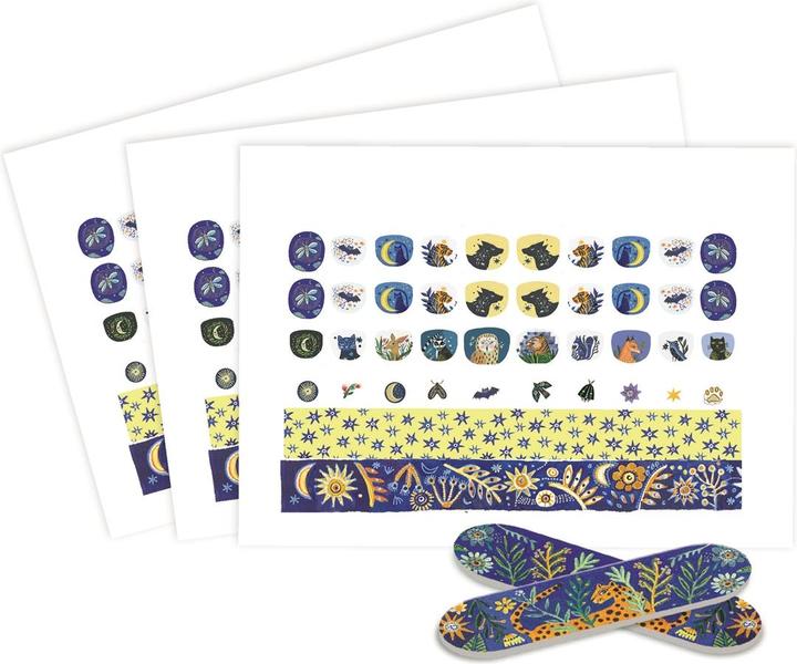 Immagine prodotto Djeco Nagelsticker Mondreflexionen