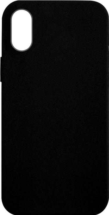 Actual product image mobileup Silicone Case iPhone XS Max - Black (Apple iPhone XS Max)