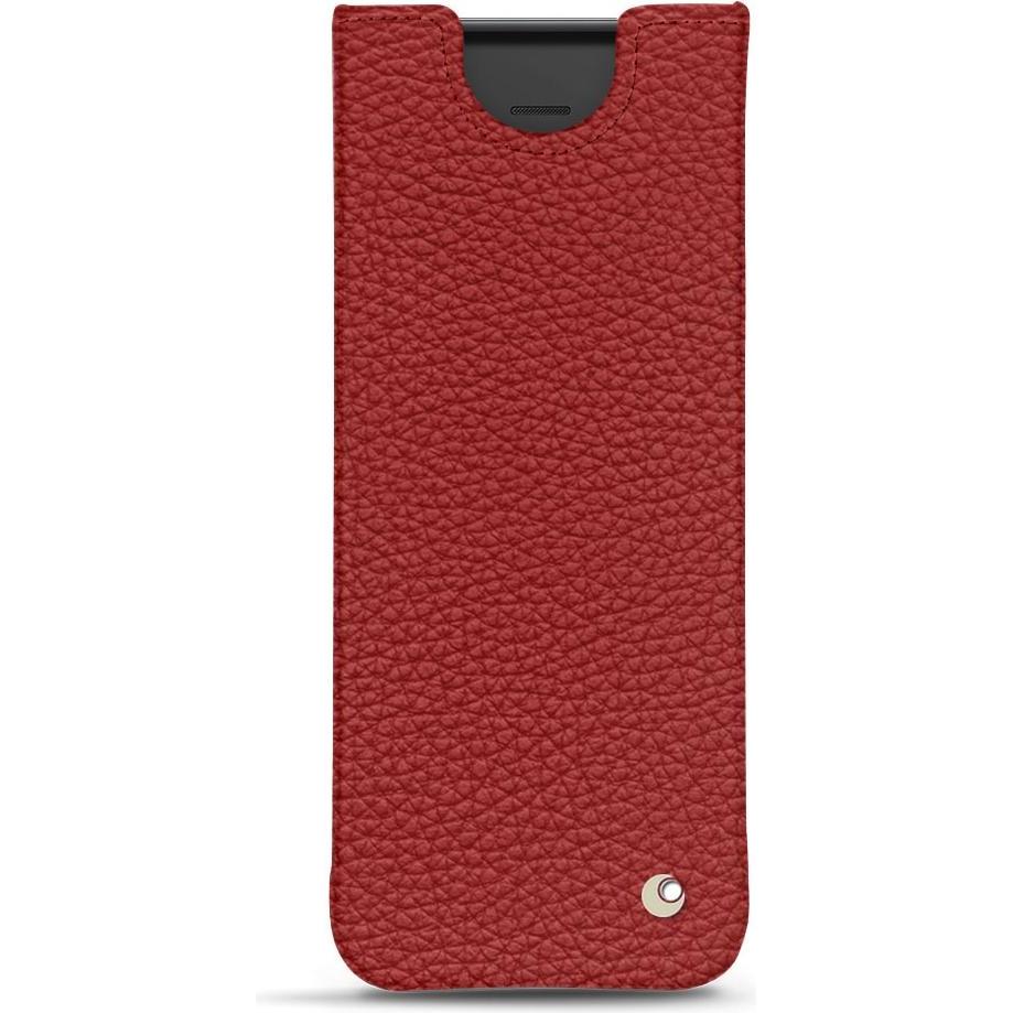 Noreve Lederschutzhülle (Samsung Galaxy Fold), Smartphone Hülle, Rot