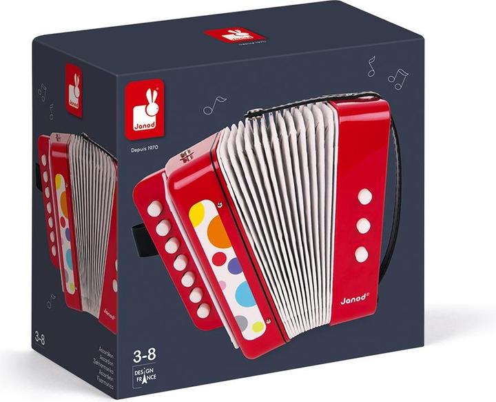 Immagine prodotto Janod Fisarmonica dei coriandoli (Inglese, Spagnolo, Francese, Italiano, Tedesco)