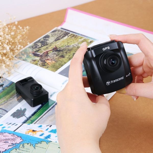 Image du produit Transcend DrivePro 620 (WiFi, Indicateur intégré, Récepteur GPS, Batterie, Microphone intégré, Bluetooth, Vision nocturne, Full HD)