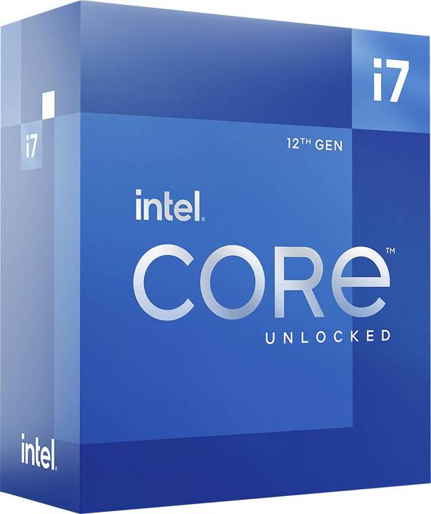 Actual product image Intel Core i7 12700K (LGA 1700, 3.60 GHz, 12 -Core)