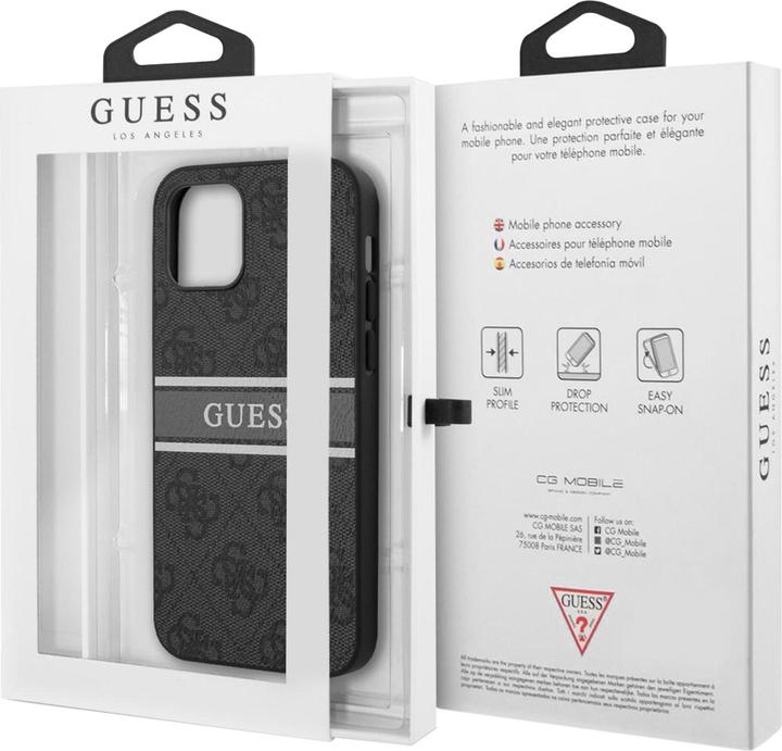 Productafbeelding Guess Harde kaft 4G Gedrukte Streep (Apple iPhone 12 Pro Max)