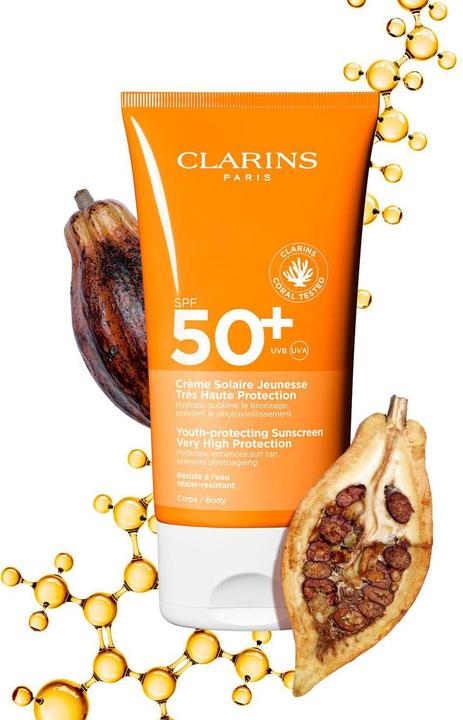 Image du produit Clarins Solaires Crème pour le Corps (Crème solaire, SPF 50, 150 ml)