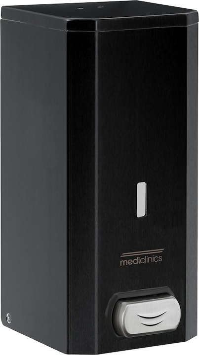 Valera All Care Mediclinics 1.5 L stainless steel black soap dispenser Soap dispenser for wall mounting.