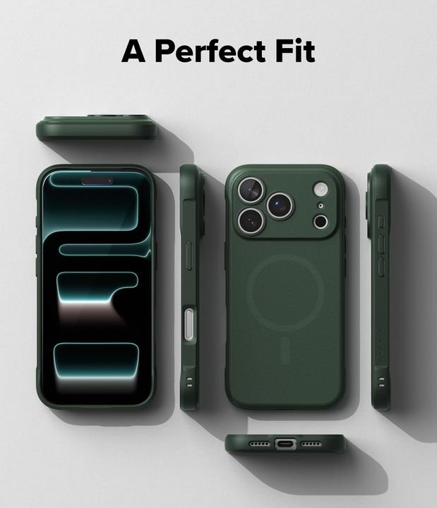 Produktbild Ringke Onyx Magnetic MagSafe Case für iPhone 17 Pro - Grün (Apple iPhone 17 Pro)