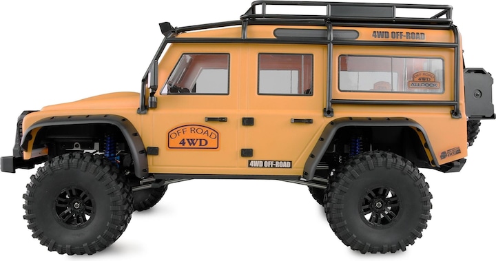 Produktbild Amewi ALLRock H8 Scale Crawler brushless 1:8 ARTR gelb (ARR Almost-Ready-to-Race)