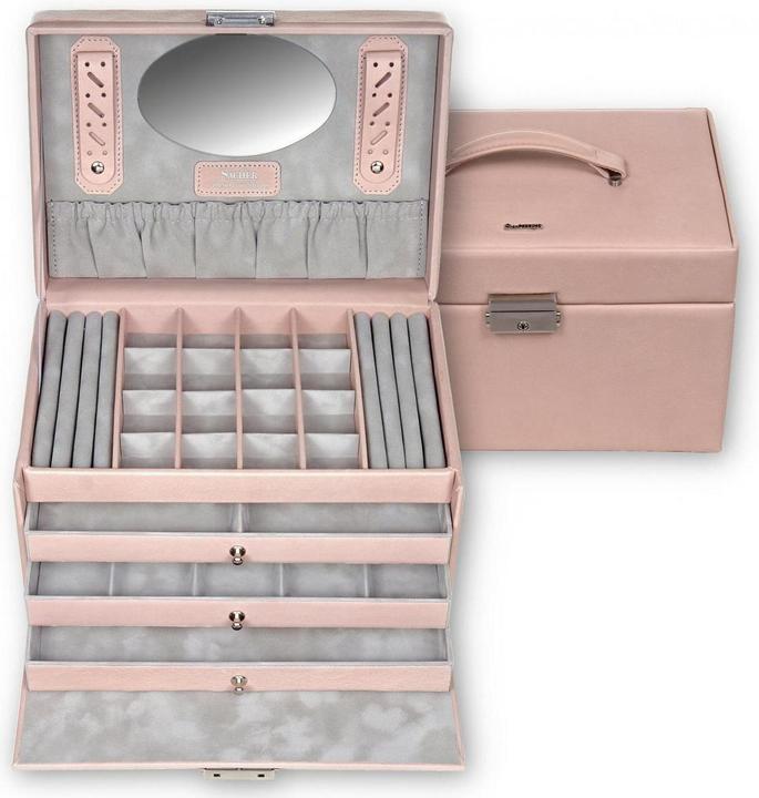 Produktbild Sacher 77.107.560221 - Schmuckkasten Lena pastello ros Leder