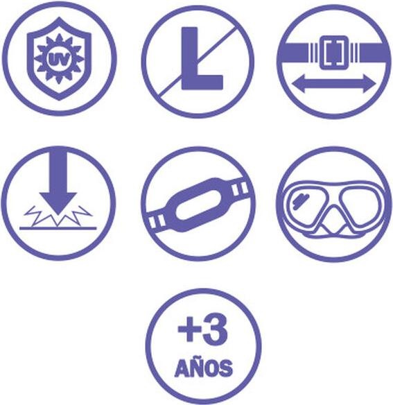Actual product image Bestway Hydro-Swim snorkel set Fun