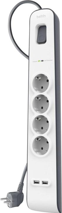 Immagine prodotto Belkin BSV401VF2M (4 x, USB-A, CEE 7/3, 2 m)