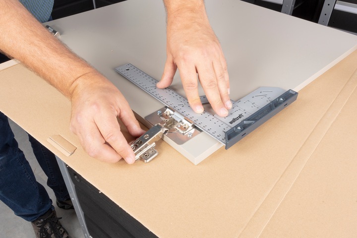 Actual product image wolfcraft Reparaturset für Topfscharniere