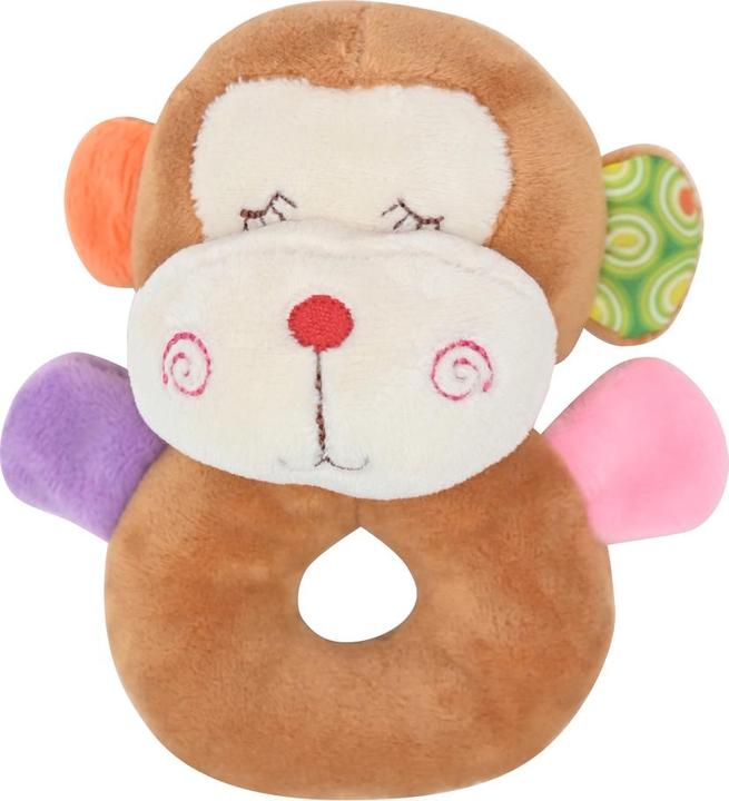 Actual product image Lorelli Baby rattle plush animals