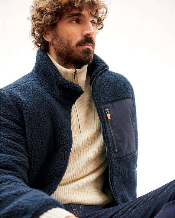 Produktbild La Redoute Collections Warmer Strickpullover im Troyer-Stil (M)