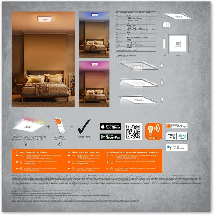 Produktbild Ledvance Smart+ Planon Plus (1550 lm)