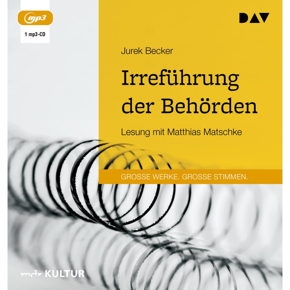 Irreführung der Behörden, Hörbücher von Jurek Becker, Matthias Matschke