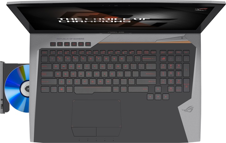 Actual product image ASUS Rog (17.30", Intel Core i7-7700HQ, 16 GB, 256 GB, CH)
