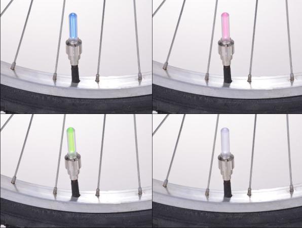 Immagine prodotto Filmer Set di 2 luci a valvola per bici e auto