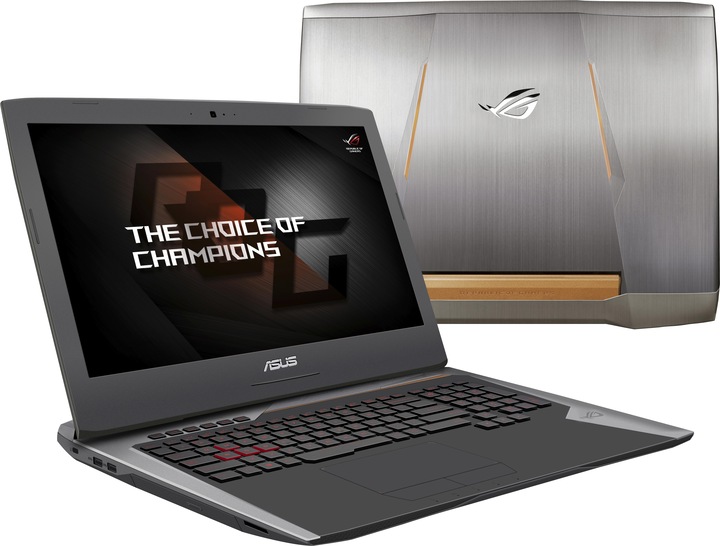 Actual product image ASUS Rog (17.30", Intel Core i7-7700HQ, 16 GB, 256 GB, CH)