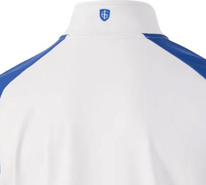 Actual product image Island Green Mens Colour Block Panelled Golf Top Layer (L)