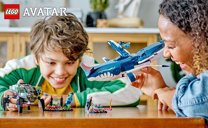 Immagine prodotto LEGO Payakan il Tulkun e il vestito di granchio (75579, Avatar LEGO)