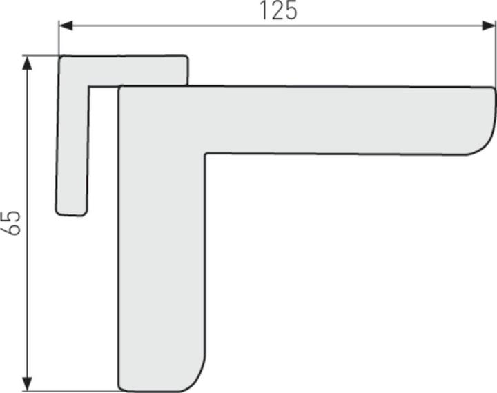Produktbild Abus Türschliesser Silber ABTS44182 (Indoor)