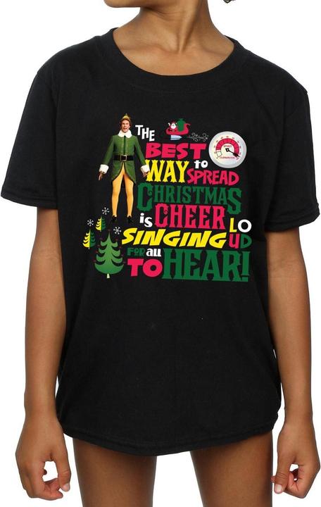 Produktbild Elf Christmas Cheer TShirt Mädchen (140, 146)