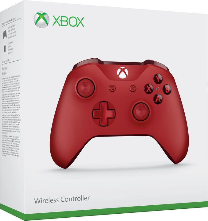Productafbeelding Microsoft Xbox draadloze controller - Rood (Xbox serie X, Xbox One S, Xbox serie S, PC, Xbox One X)