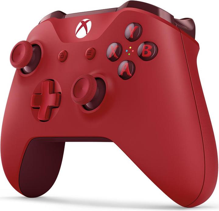 Productafbeelding Microsoft Xbox draadloze controller - Rood (Xbox serie X, Xbox One S, Xbox serie S, PC, Xbox One X)