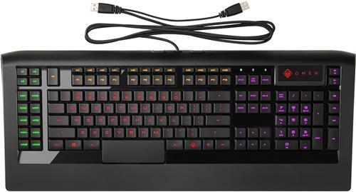 Produktbild HP Omen Keyboard with SteelSeries - EURO (US, Kabelgebunden)