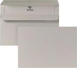 Posthorn Envelope DIN C6 without window 75g/m² with self-adhesive recycled paper grey (1000 x)