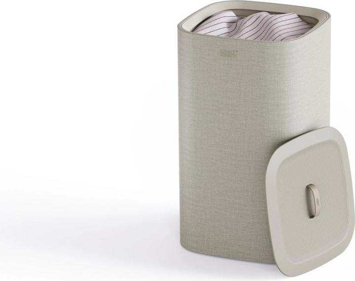 Actual product image Joseph Joseph Tota One 60L ecru Grosser Wäschekorb mit einem Fach (60 l)